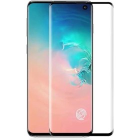 Resim Vendas Samsung S10E Fiber Nano Tam Kaplama Ekran Koruyucu Siyah 