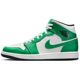 Resim Air Jordan 1 Mid Erkek Basketbol Ayakkabısı 