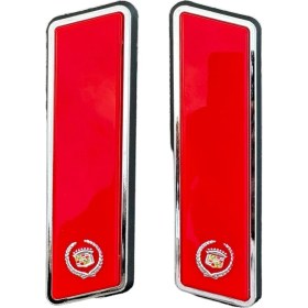 Resim Ahmet Otomotiv Etiketçilere Özel Cadillac Gazetelik Kırmızı Işık Direk Lamba 