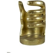 Resim C 0031 El Dekoratif Şişelik - Altın 