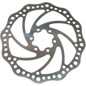 Resim Güçlü Bisikletmotosiklet Bisiklet Disk Fren Rotoru 160 Mm 6 Vidalık Hidrolik Ve Mekanik 