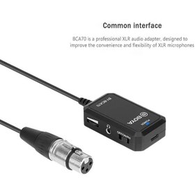 Resim Boya BY-BCA70 48V Phantom Mobil XLR Mikrofon Kablo 