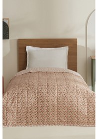 Resim Karaca Home Young Bloom Tek Kişilik Yatak Örtüsü Kahverengi 