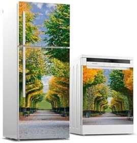 Resim Buzdolabı Ve Bulaşık Makinesi Takım Sticker 0128 