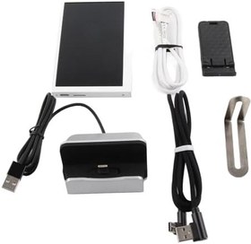 Resim IPS Tip C İkincil Ekran Mini Bilgisayar Veri Monitörü Ev Ofis Çalışmaları Oyun Eğlence (Beyaz) 