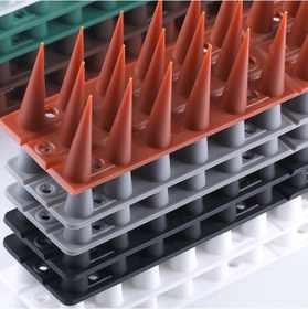 Resim Fastbuy Plastik Kuş Dikenleri, Tırmanma Önleyici Çit Çivileri, Siyah 