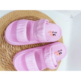 Resim AkınalBella Softpembe Kadın Eva Hafif Çift Bant Sandalet 