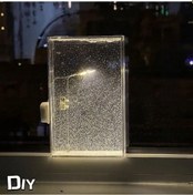 Resim Trendooze Geeksen Dekoratif Karlı Gece Lambası Az Çok Renkli 