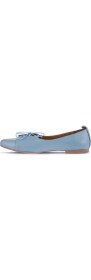 Resim Bueno Shoes Mavi Açık Deri Kadın Loafer 01WR3114 