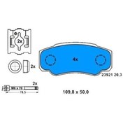 Resim BOSCH 986494049 Fren Balatası Arka Ducato 94-02 / Boxer 94-02 / Jumper 94-02 