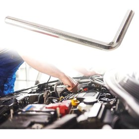 Resim Go İthalat 10 Parça Çelik Alyan Seti Kısa Düz Köşe Alyan Anahtar Takımı (5582) 
