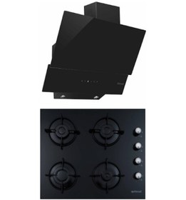 Resim Itimat 1531 + 9011 2'li Dijital Pro Siyah Ankastre Set 