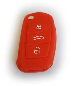 Resim Audi Silikon Anahtar Kılıfı Sustalı 