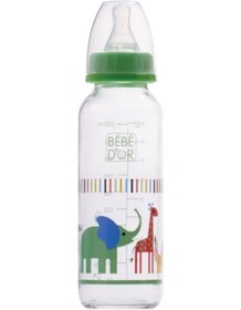 Resim Desenli Cam Biberon 250 ml 31302 Yeşil 