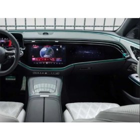 Resim Mercedes E220 Uyumlu Multimedya Ve Yolcu Ekranı 9h Nano Ekran Koruyucu 