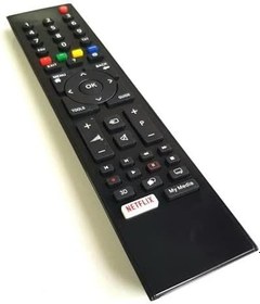Resim GRUNDİG netflix TUŞLU LCD LED TV TELEVİZYON KUMANDASI 