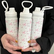 Resim 20.29oz Paslanmaz Çelik İzoleli Su Şişesi - Sıcak ve Soğuk İçecekler İçin Çift Duvarlı Vakumlu Flask, Fitness, Spor, Araba Kullanımı İçin İdeal - Bulaşık Makinesinde Güvenli, Tatil ve Anneler Günü İçin Mükemmel Hediye, Araba İçecek Konteyneri | Zarif İçecek | İzoleli Flask 