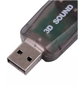 Resim Alfais 4504 5+1 Harici Laptop Usb Ses Kartı 3.5mm Kulaklık Mikrofon Çevirici 