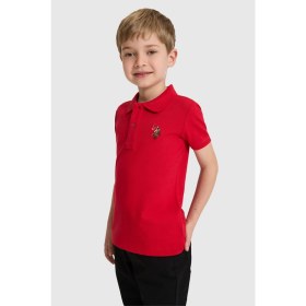 Resim U.s. Polo Assn. Erkek Çocuk Kırmızı Tişört Basic 50325608-VR030 