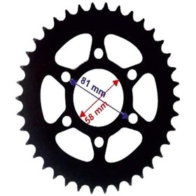 Resim BAJAJ PULSAR NS 200 ARKA DİŞLİ 520-38T İÇ 58 MM 