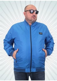 Resim Starbattal Büyük Beden Basic Pilot Mont 23823 Saks-Saks Saks Mavisi 