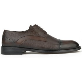 Resim Ziya, Erkek Hakiki Deri Klasik Ayakkabı 13348z801 Kahve 