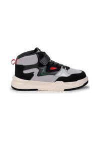 Resim Kiko Kids Hayka-3 Cırtlı Erkek Çocuk Spor Ayakkabı Siyah - Buz - Kırmızı Siyah - Buz - Kırmızı 
