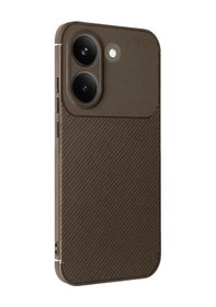 Resim Mey İthalat Poco X8 Pro Auto Focus Karbon Kapak - Kahverengi Diğer 