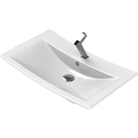 Resim Turkuaz Seramik Cerastyle Bella 70 x 45 CM Tezgah Üstü Lavabo 