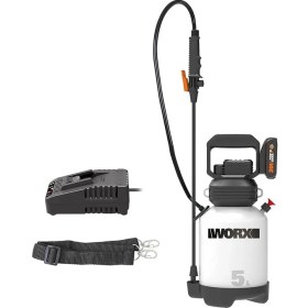 Resim CetKing WG829E 20VOLT 2.0AH. Li-Ion 5lt. Omuz Askılı Basınçlı Ilaçlama ve Dezenfektan Pompası 