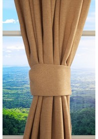 Resim Ibıza Fon Perde Sarı 