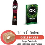 Resim Okey Çilek Jel 100 Ml Ve Rötar Prezervatif 10'Lu 