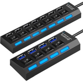 Resim Jelang USB 2.0 Hub USB Hub 2.0 Çoklu USB Ayırıcı Hab Güç Adaptörü Kullanın 4/8 Bağlantı Noktası Çoklu Genişletici 2.0 Pc Için Anahtarlı Usb3 Hub (Yurt Dışından) 