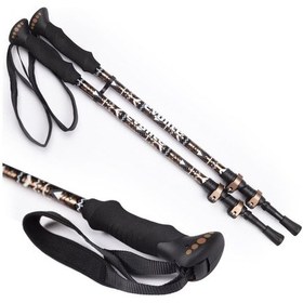 Resim Evolite Golden Quick-Lock Dıştan Kilitli Trekking Batonu (470822317) Çok Renkli 
