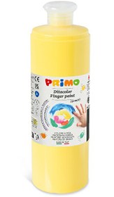 Resim Primo Yıkanabilir Parmak Boyası - Sarı 750 ML 