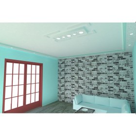 Resim Motifpiyer Tavan Spot Göbek Kenarlı-kare-52-90x30 L-dis Citali 