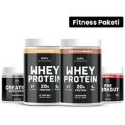 Resim Whey Protein Tozu Fitness Paketi 