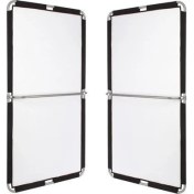 Resim Fomex Pfr1120 Peri Bounce Frame Reflector Diffuser 1.1X2.0 Metre Kit 