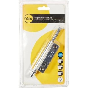 Resim AyrStore P124C Sürgülü Pencere Kilidi, Krom 
