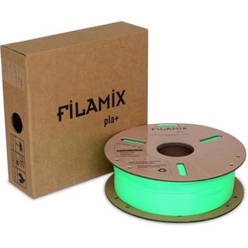 Resim FİLAMİX Pla+ Yeşil Filament 1.75mm 1Kg Urhanshop Güvencesiyle 