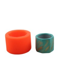 Resim Beton Saksı Silikon Kalıp - 180 