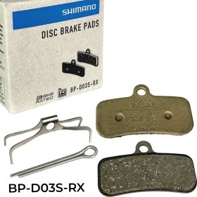 Resim SHIMANO Disc Brake Pads D03S-RX Resin Deore Xt Saint Zee Br M8020/M820/M810/M640 
