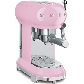 Resim Smeg Retro 1950'S Style Pembe Espresso Kahve MAKINESI-ECF02PKEU 