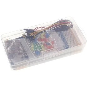 Resim Sunshine022 1 Adet Arduino Seti 830 Delikli Breadboard Kablo Direnç Kondansatör Led Potansiyometre 