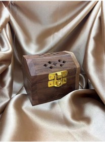 Resim Sandık Ahşap Tütsülük 