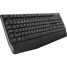 Resim Everest Siyah Q Kablosuz Klavye Mouse Set (KM-973 ) 
