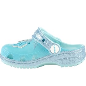 Resim Crocs Frozen Elsa Classic Bebek Mavi Sandalet (210237-90H) 