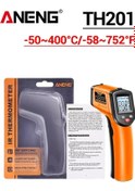 Resim Th201 Santigrat Ekran Dijital Kızılötesi Termometre Son Derece 