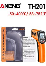 Resim Th201 Santigrat Ekran Dijital Kızılötesi Termometre Son Derece 