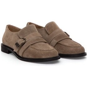 Resim U.S. Polo Assn. Kadın Bej Süet Loafer 50315247-VR011 
